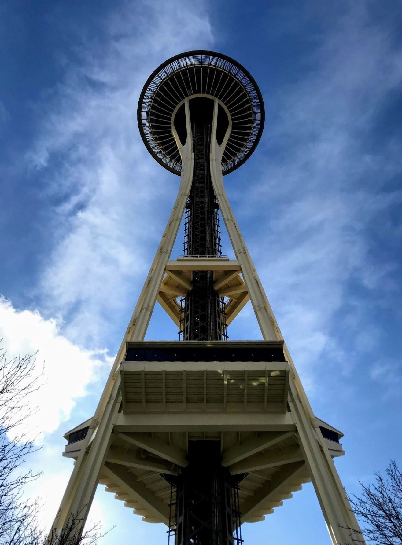 Space Needle Underneath